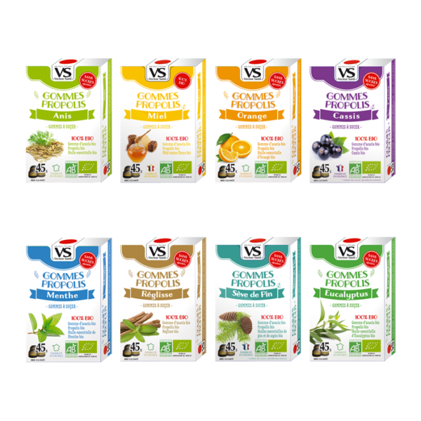 gommes propolis bio vecteur santé