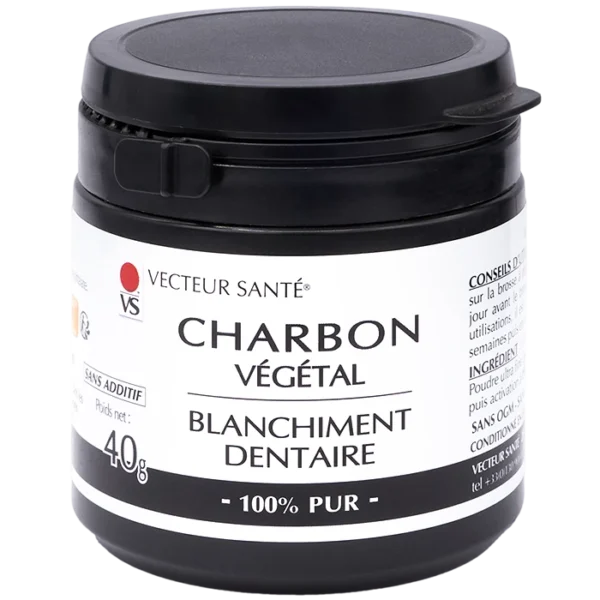 CHARBON VÉGÉTAL BLANCHIMENT DENTAIRE
