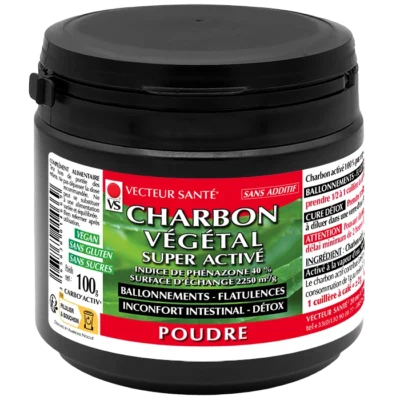 CHARBON VÉGÉTAL POUDRE