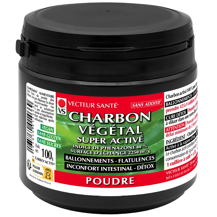 CHARBON VÉGÉTAL POUDRE