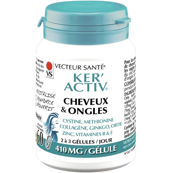 KER'ACTIV® CHEVEUX & ONGLES Vecteur Santé