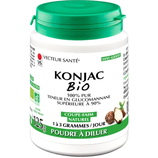 KONJAC BIO POUDRE COUPE-FAIM