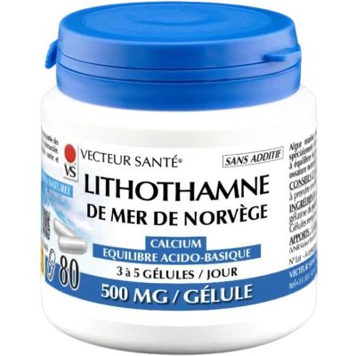Photo Lithothamne Calcium Magnésium Vecteur Santé®