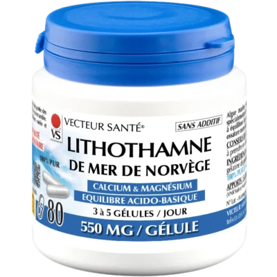 LITHOTHAMNE CALCIUM MAGNÉSIUM GÉLULES