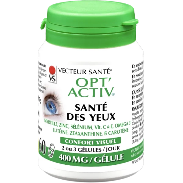 OPT'ACTIV® SANTÉ DES YEUX Vecteur Santé