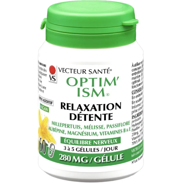 OPTIM'ISM® RELAXATION DÉTENTE vecteur santé