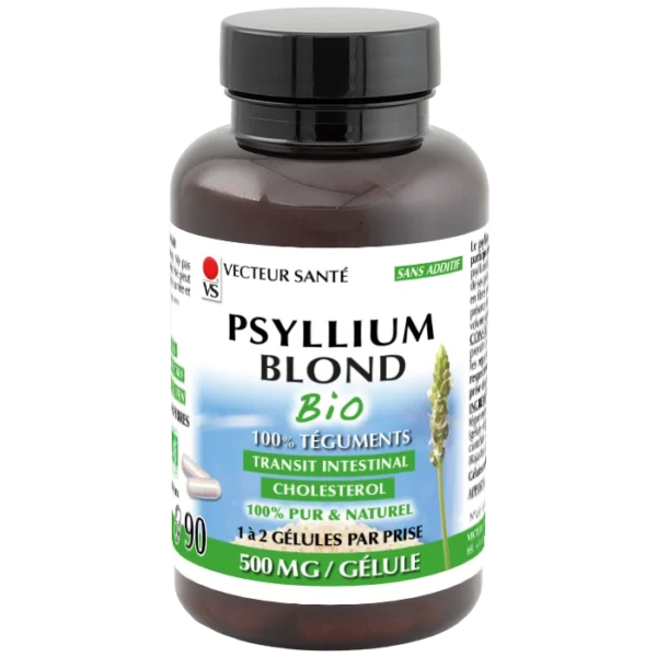 PSYLLIUM BLOND BIO GÉLULES Vecteur Santé