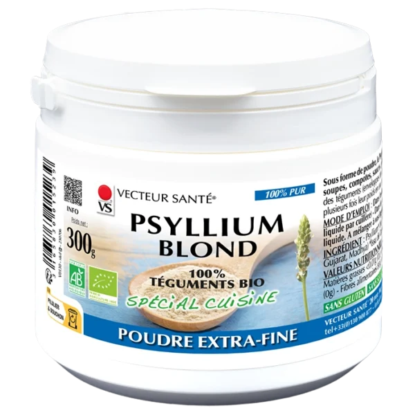 PSYLLIUM BLOND BIO SPÉCIAL CUISINE Vecteur Santé