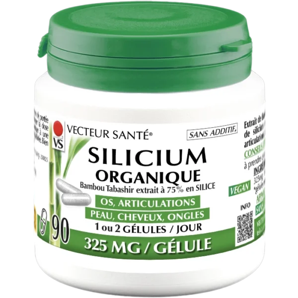 SILICIUM ORGANIQUE BAMBOU TABASHIR vecteur santé