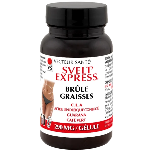 SVELT’EXPRESS® BRÛLE GRAISSES Vecteur Santé