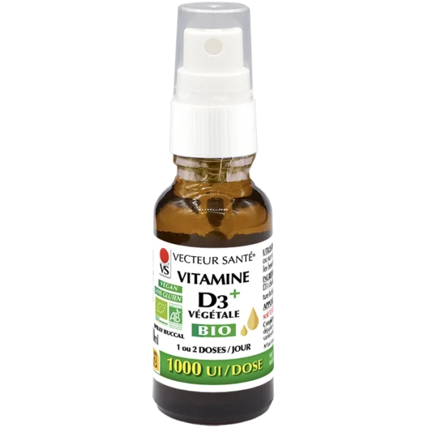 VITAMINE D3+ BIO - SPRAY Vecteur Santé