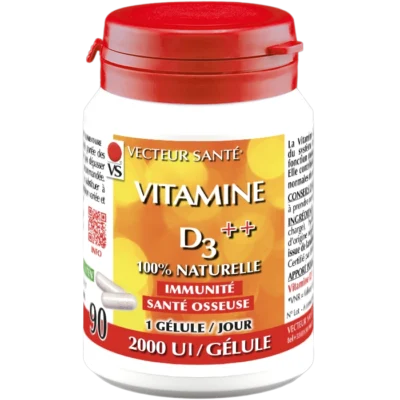 VITAMINE D3++ GÉLULES