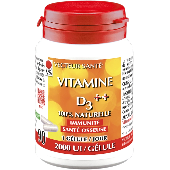 VITAMINE D3++ GÉLULES