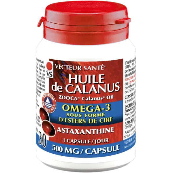 HUILE DE CALANUS Vecteur Santé