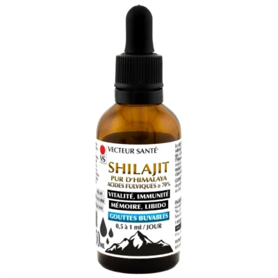 SHILAJIT - GOUTTES BUVABLES